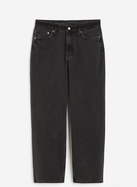 H&M sale 
Black baggy jeans 
Denim 

#LTKsalealert #LTKstyletip #LTKfindsunder50