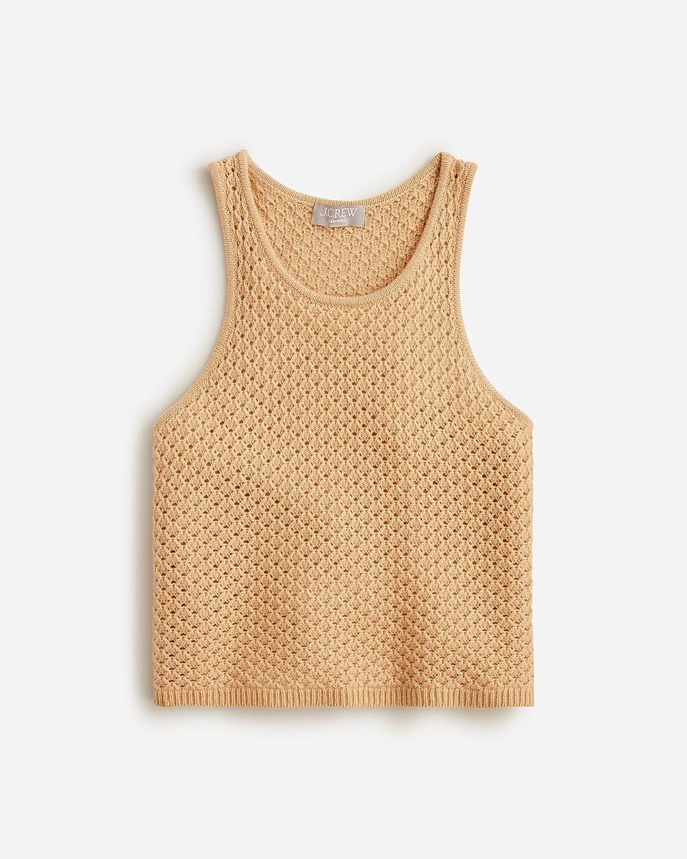 Cashmere pointelle tank top | J. Crew US