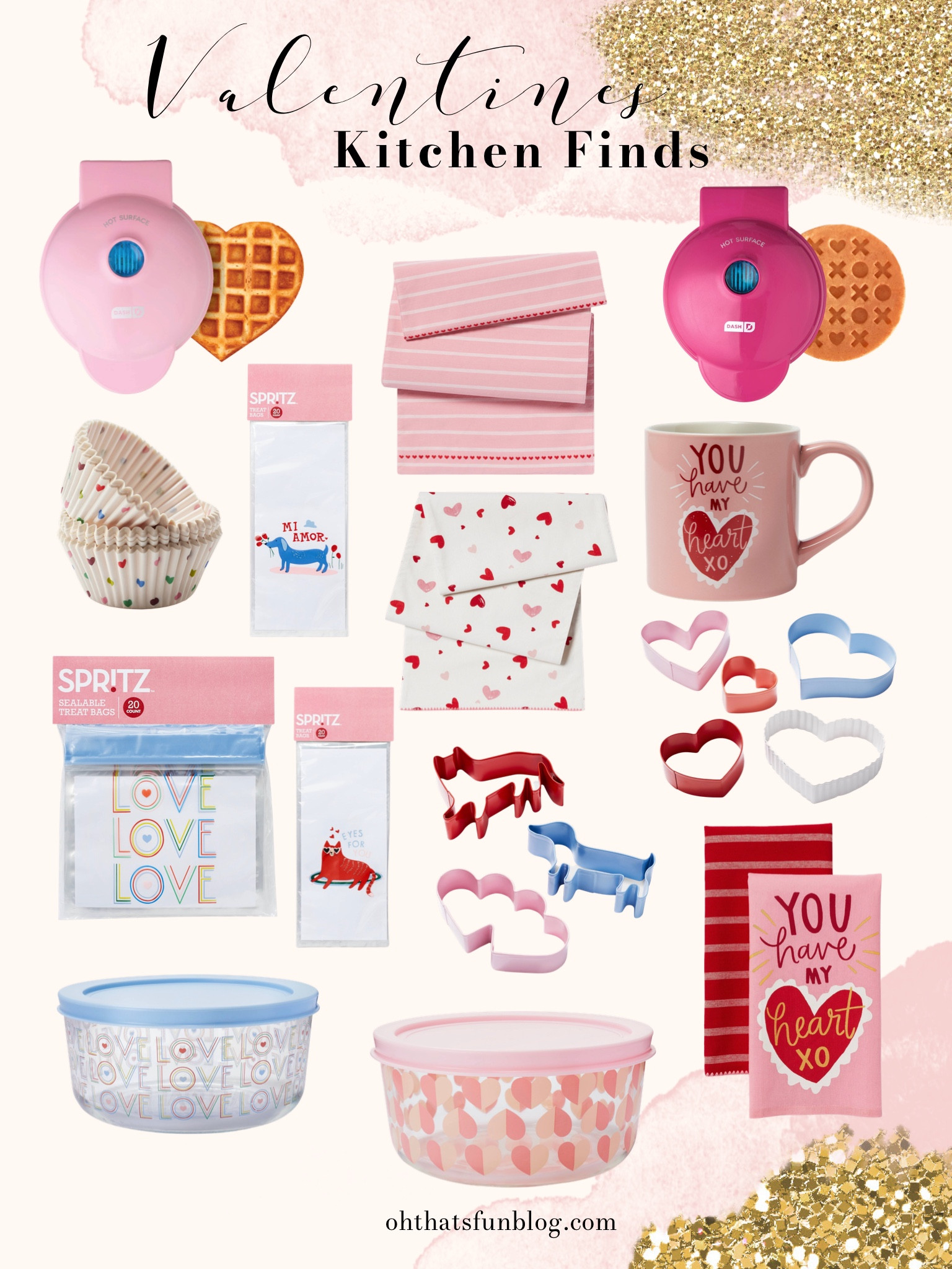 Valentine’s finds for your kitchen! These would make great gifts for someone who loves to bake too!

#valentinesday #kitchen #home #target #targetfind

#LTKSeasonal #LTKhome #LTKFind