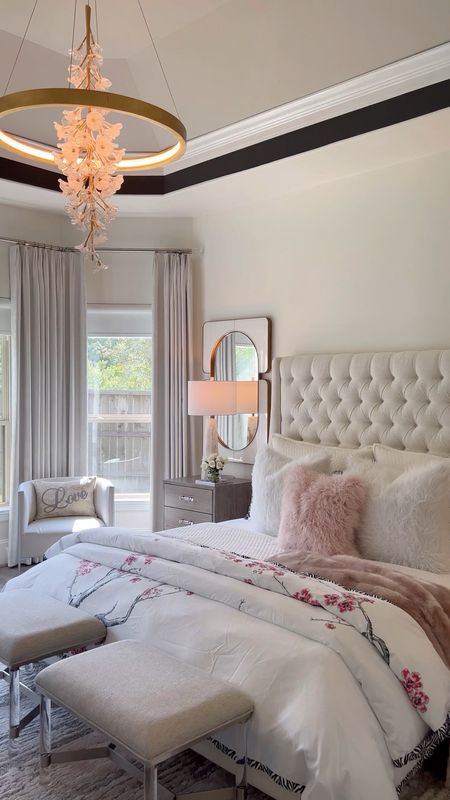 Shop similar bedroom furniture and decor #homedecor #bedroomdecor 

#LTKhome #LTKVideo #LTKSpringSale