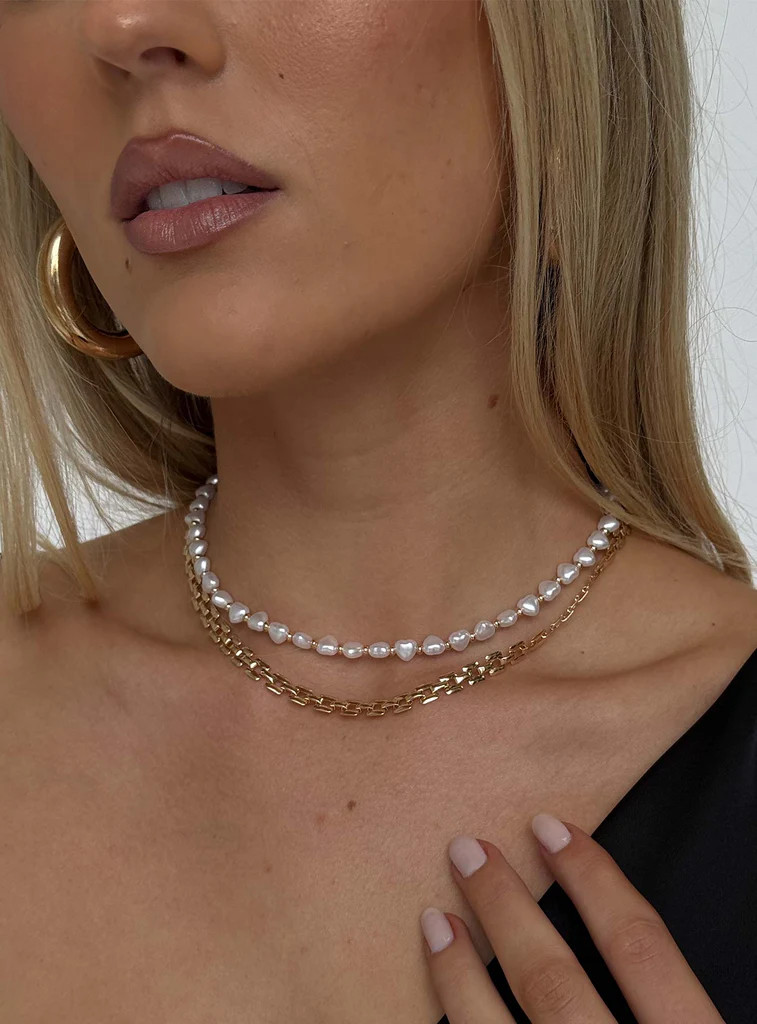 Freaya Necklace Pack Gold | Princess Polly US