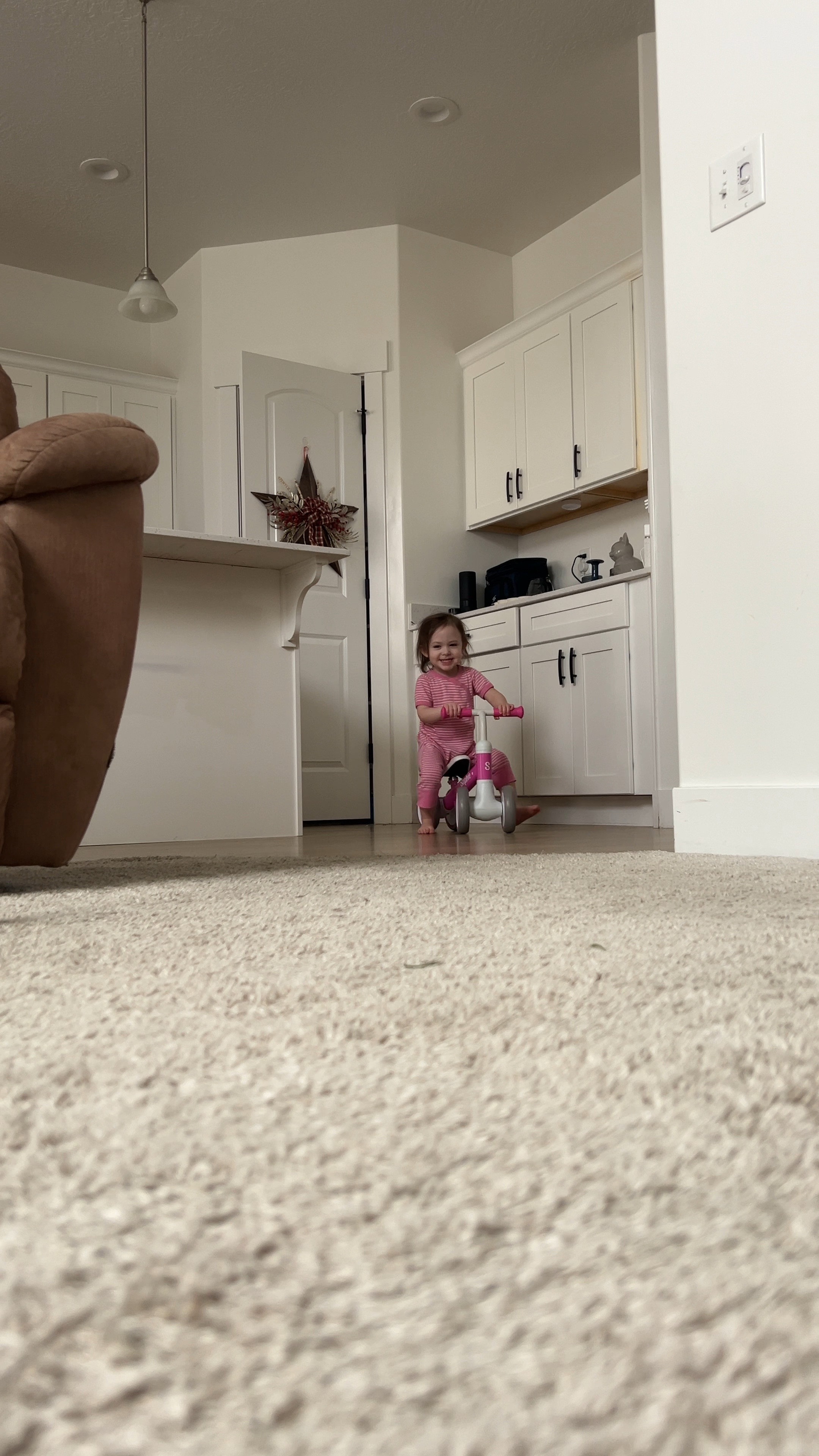 Her daily bike ride around the kitchen 😅 the cutest gift for toddlers! I don’t think they make the hot pink color anymore but they have lots of other options!

#LTKKids #LTKCyberWeek #LTKGiftGuide