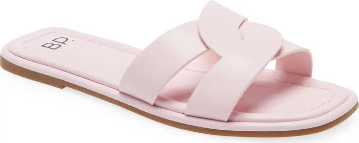 BP. Ariya Faux Leather Slide Sandal | Nordstrom | Nordstrom