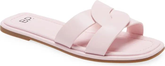 Ariya Faux Leather Slide Sandal | Nordstrom