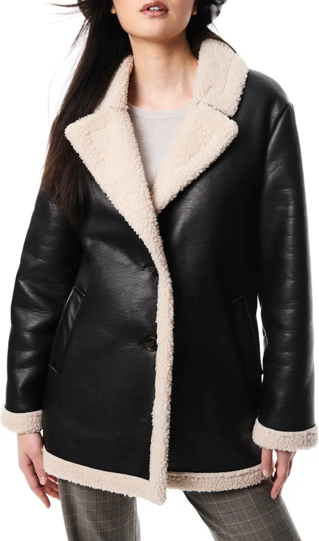 Faux Shearling Coat | Nordstrom
