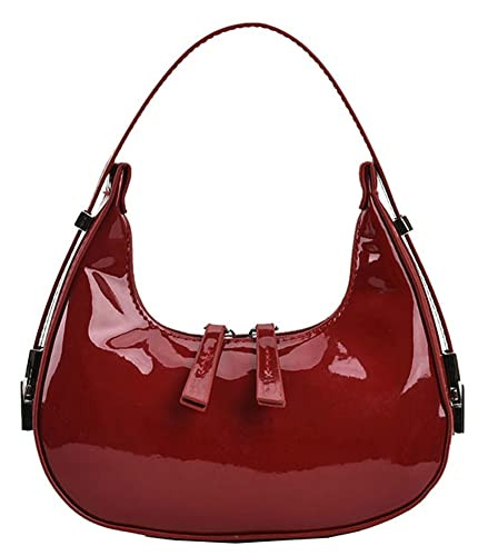 Women's Crescent Shoulder Bags Retro Y2k 90s Hobo Handbags Top Handle Y2k Underarm Bag Fashion Clutch Purses | Amazon (US)
