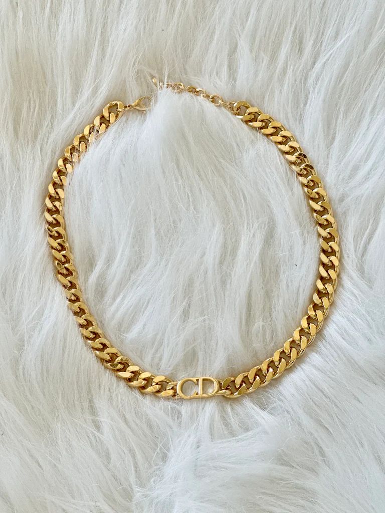 NEW!! The “Paris” Gold Link Necklace | Glitzy Bella