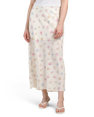 Printed Satin Skirt | Juniors | Marshalls | Marshalls