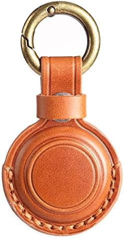 Genuine Leather Airtag Holder Suitable for Apple Airtag Keychain Leather, Small Air Tag Holder wi... | Amazon (US)