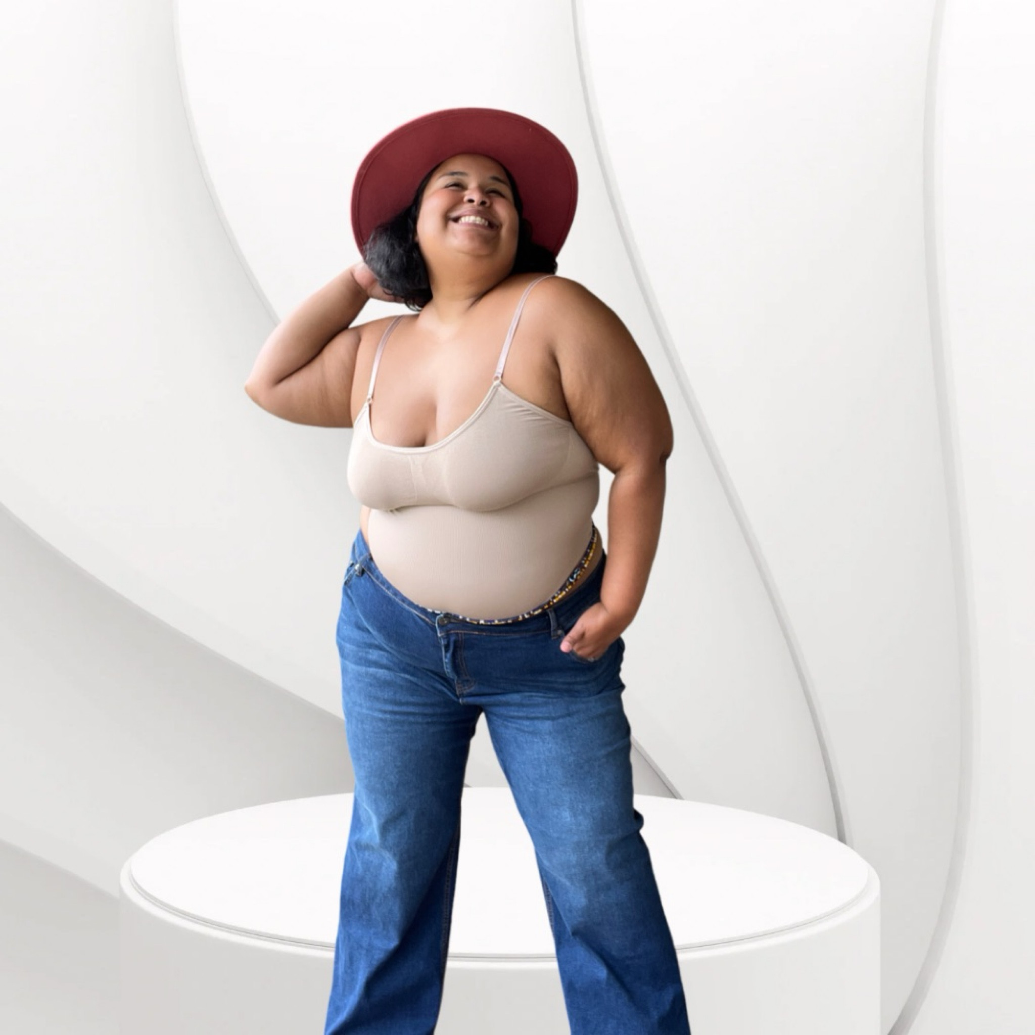 The jeans!!! Size down on these! 

#LTKstyletip #LTKplussize