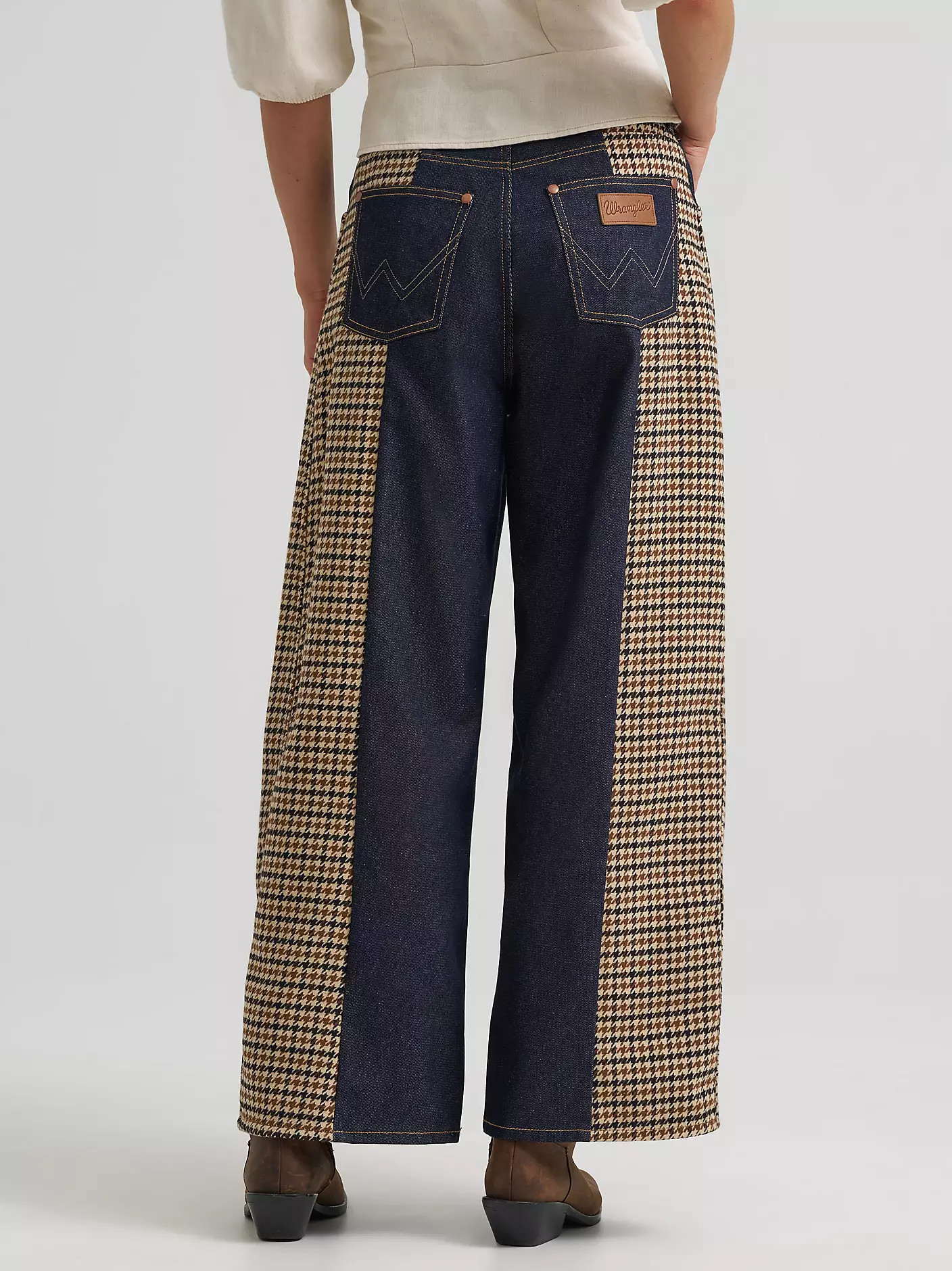 Women's Houndstooth Cowboy Barrel Jean | Wrangler