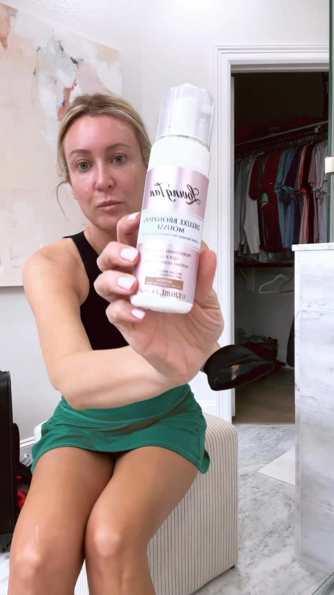 Loving Tan self tanner sale. I love all their shades & formulas. The lotion in Dark has been my go-to b/c it dries down and has less scent imo. 
I always apply with the mitt




#LTKFindsUnder50 #LTKBeauty #LTKSeasonal