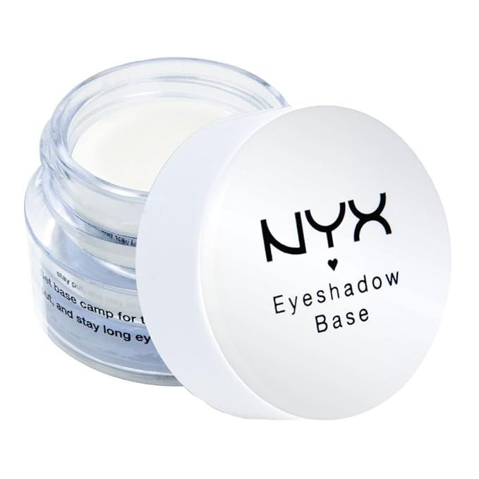 NYX PROFESSIONAL MAKEUP Eyeshadow Base Primer, White | Amazon (US)