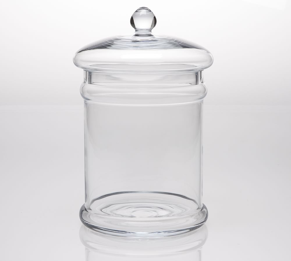 Classic Glass Bathroom Canister, Extra-Large | Pottery Barn (US)