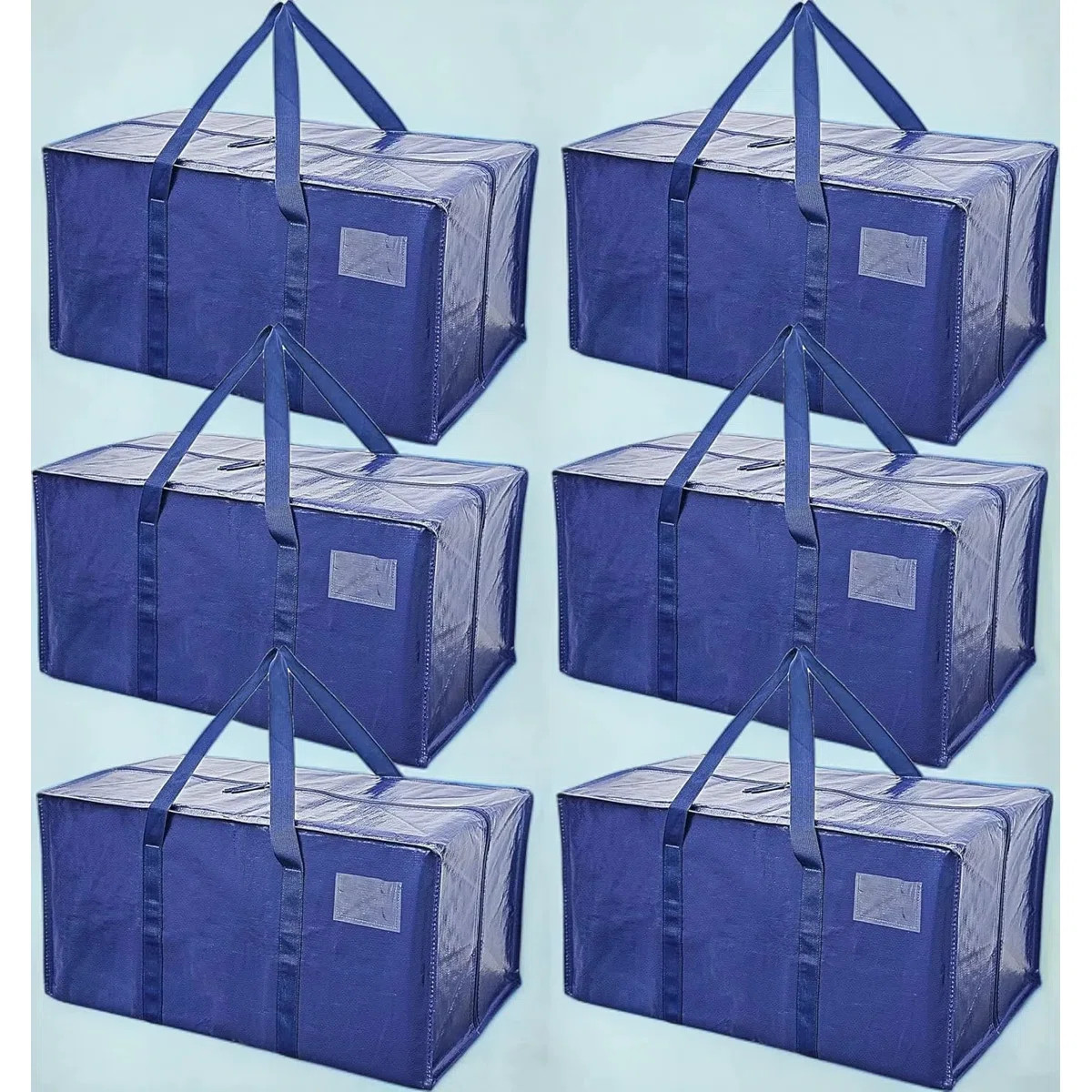 Extra Heavy Duty Moving Bags With Center Zipper - 23 Gallon Waterproof Storage Bags, 65 Lbs Capac... | Wayfair North America