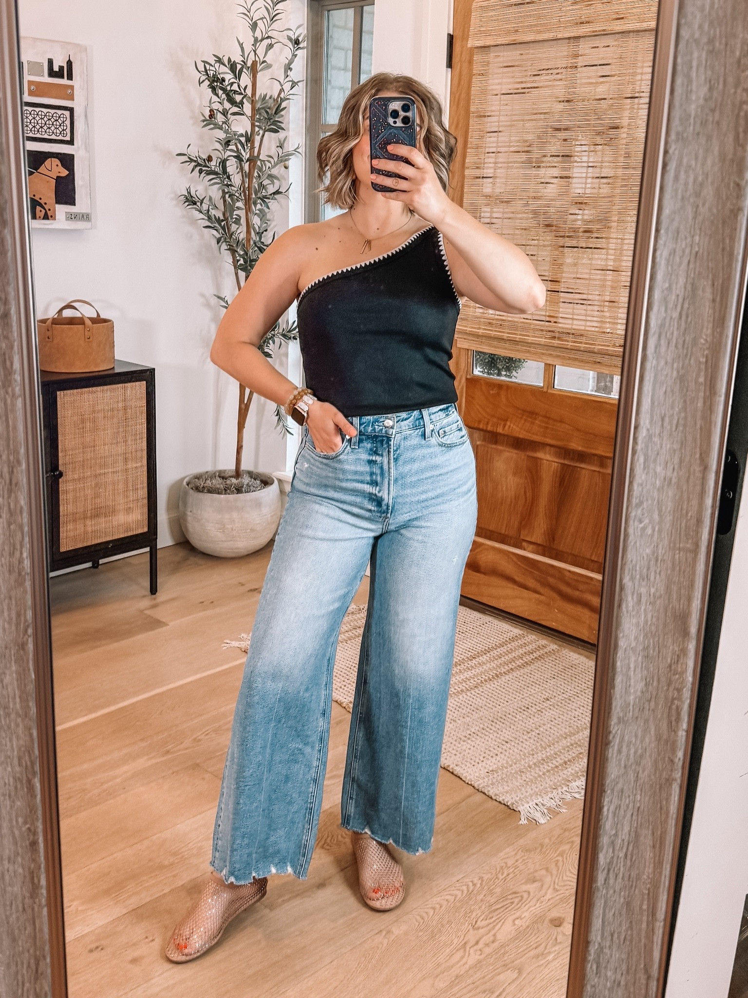 Pistola wide leg jeans on major deal!

#LTKootd