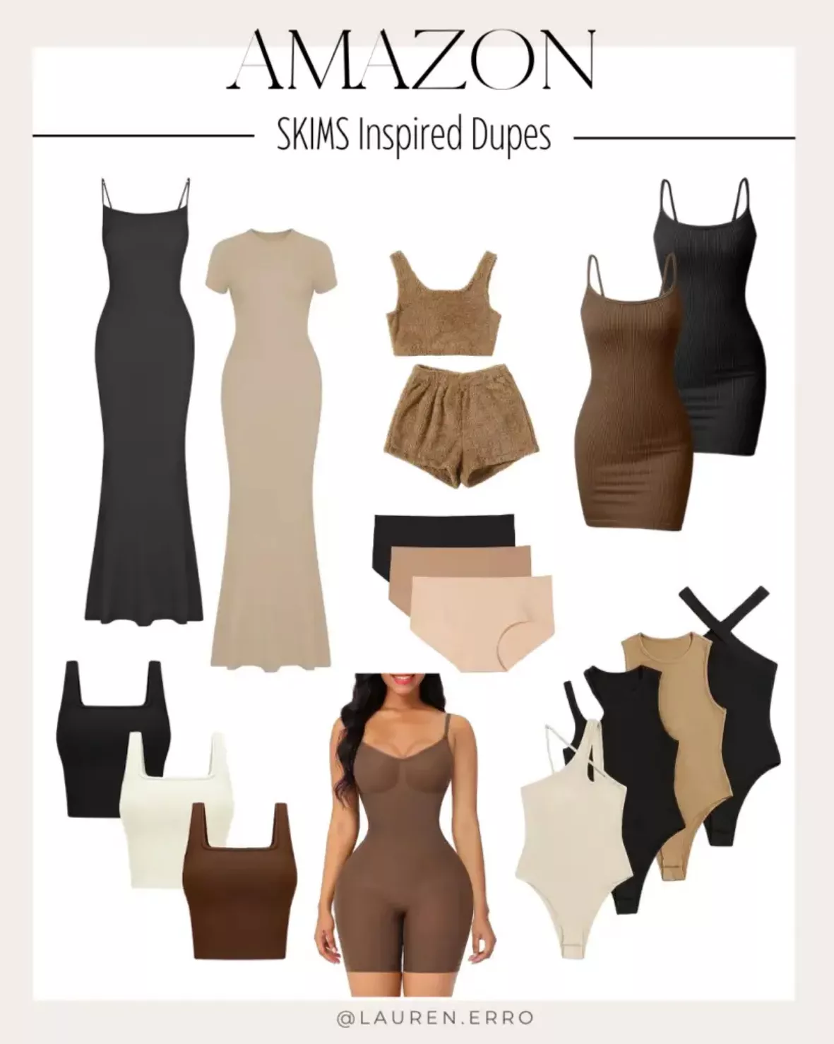 OLCHEE Women's 3PACK Tummy Control Shapewear Tank Tops - Seamless