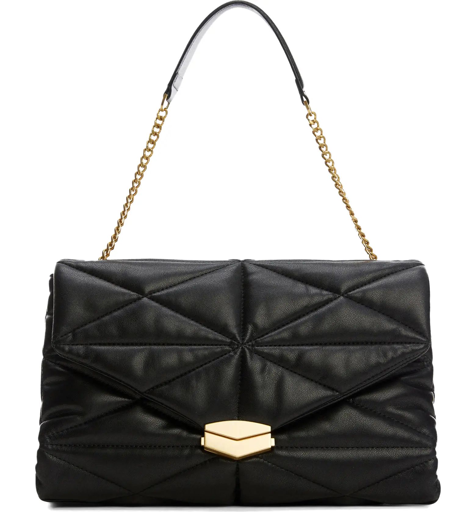 Quilted Faux Leather Convertible Shoulder Bag | Nordstrom