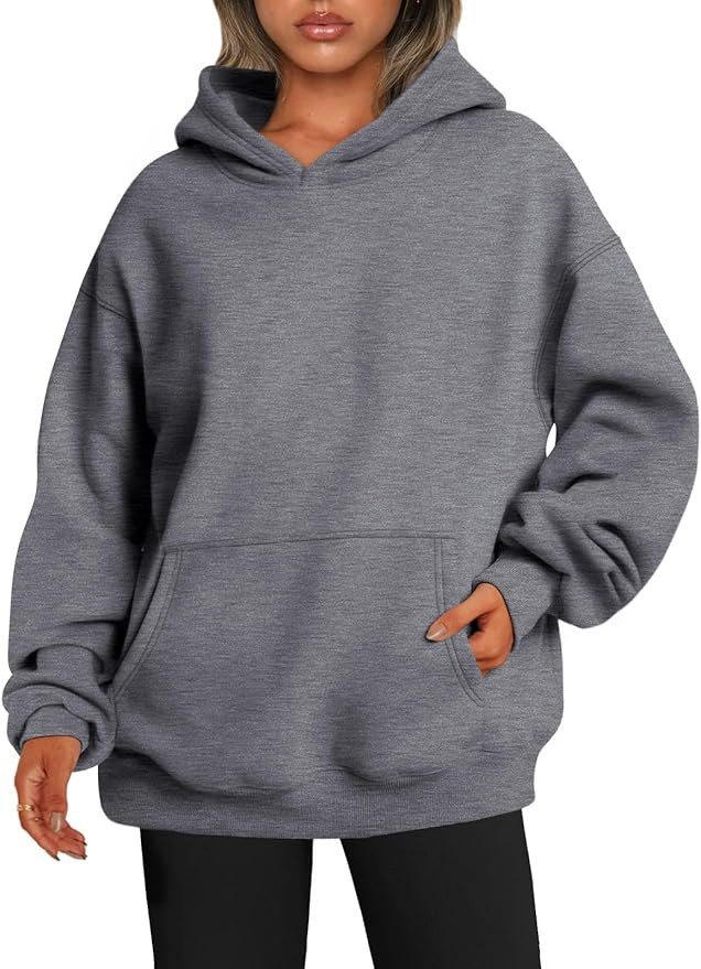 EFAN Womens Hoodies Oversized Sweatshirts Pullover Fleece Sweaters Long Sleeve With Pockets Winte... | Amazon (US)