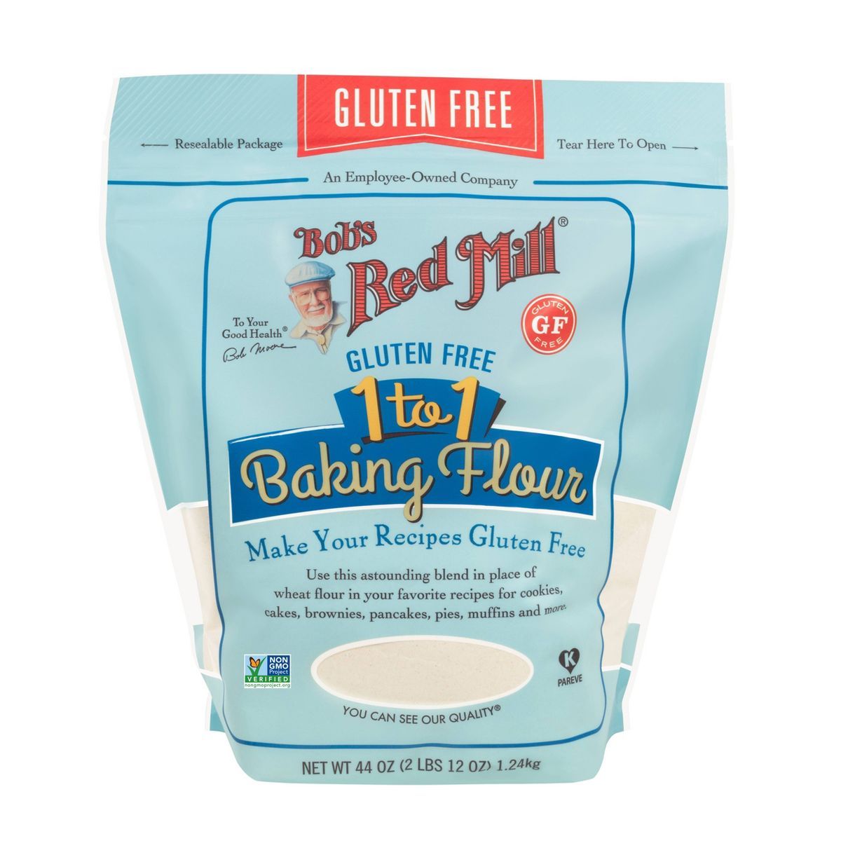 Bob's Red Mill Gluten Free 1-to-1 Baking Flour - 44oz | Target
