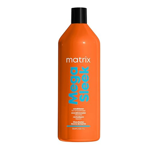 Matrix Mega Sleek Conditioner - Smoothing and Detangling, For Dry, Damaged & Frizzy Hair, Salon P... | Amazon (US)