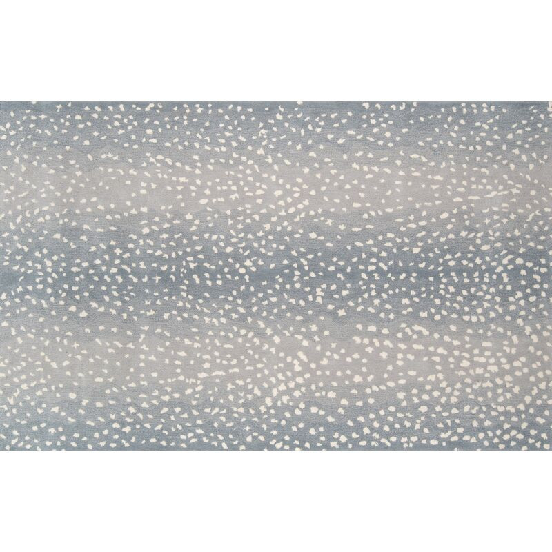 Woodland Antelope Hand-Tufted Rug, Blue | One Kings Lane