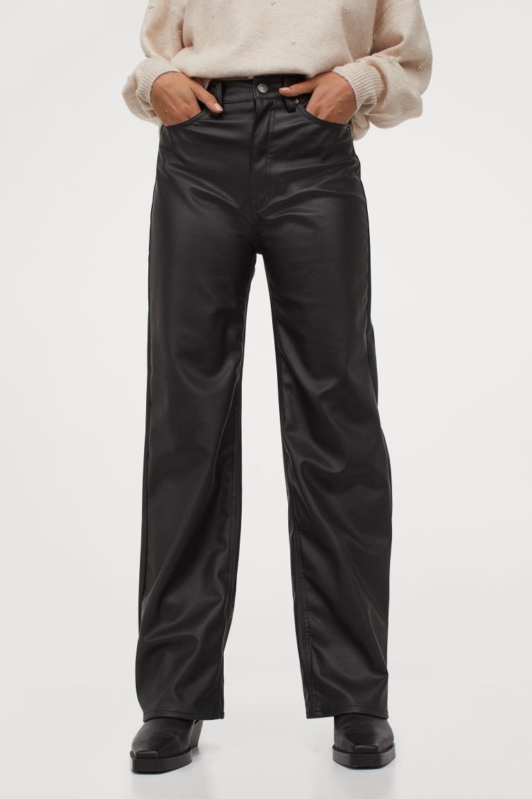 Faux Leather Pants | H&M (US + CA)