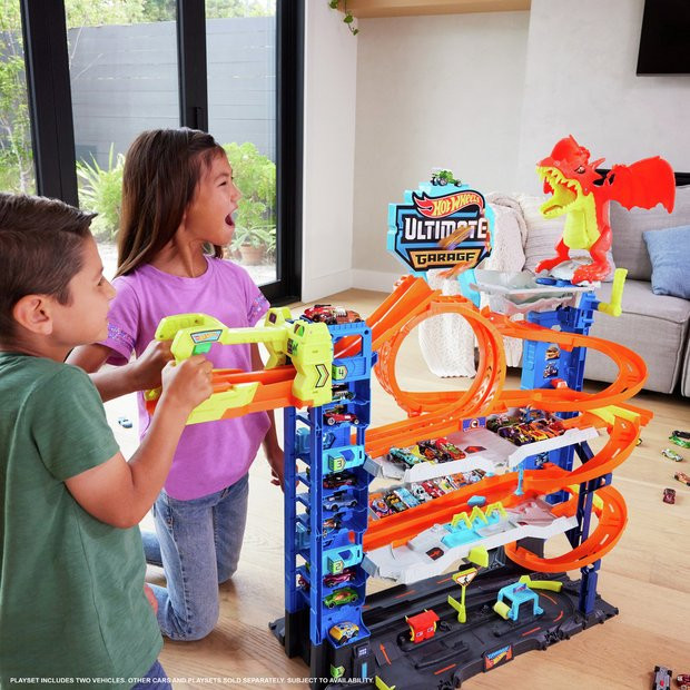 Hot Wheels City Ultimate Toy Car Garage Playset | argos.co.uk