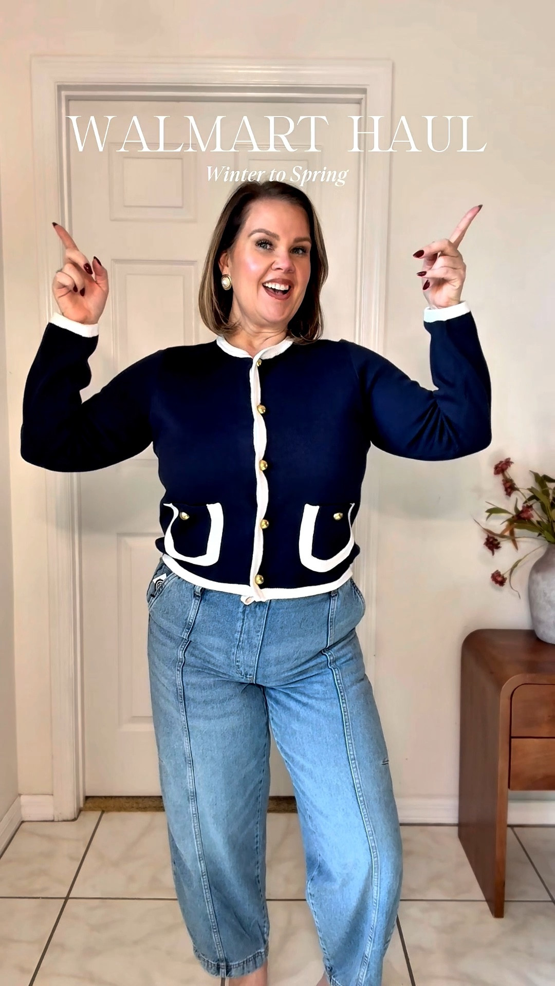 Walmart haul for spring,  because #1 This drop is so good! And # 2 everyone wants warmer weather! 

Wearing a size Medium in everything, fits TTS; however I’d size up 1 on the barrel jeans, because they’re pretty rigid 

#LTKOver40 #LTKMidsize