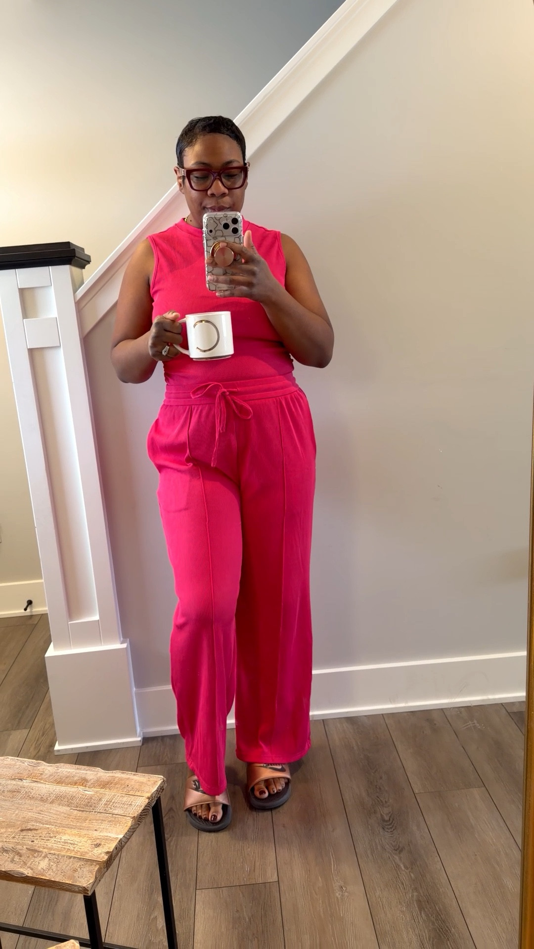 Saturday mornings are for tea and two piece sets! 💕

#LTKValentine #LTKmorningroutine #LTKselfcare