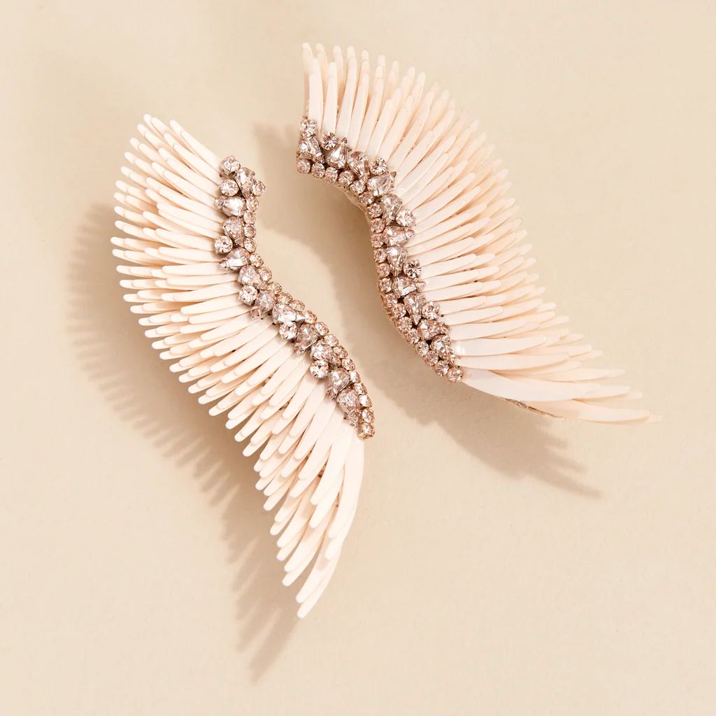 Mega Madeline Earrings Neutral | Mignonne Gavigan
