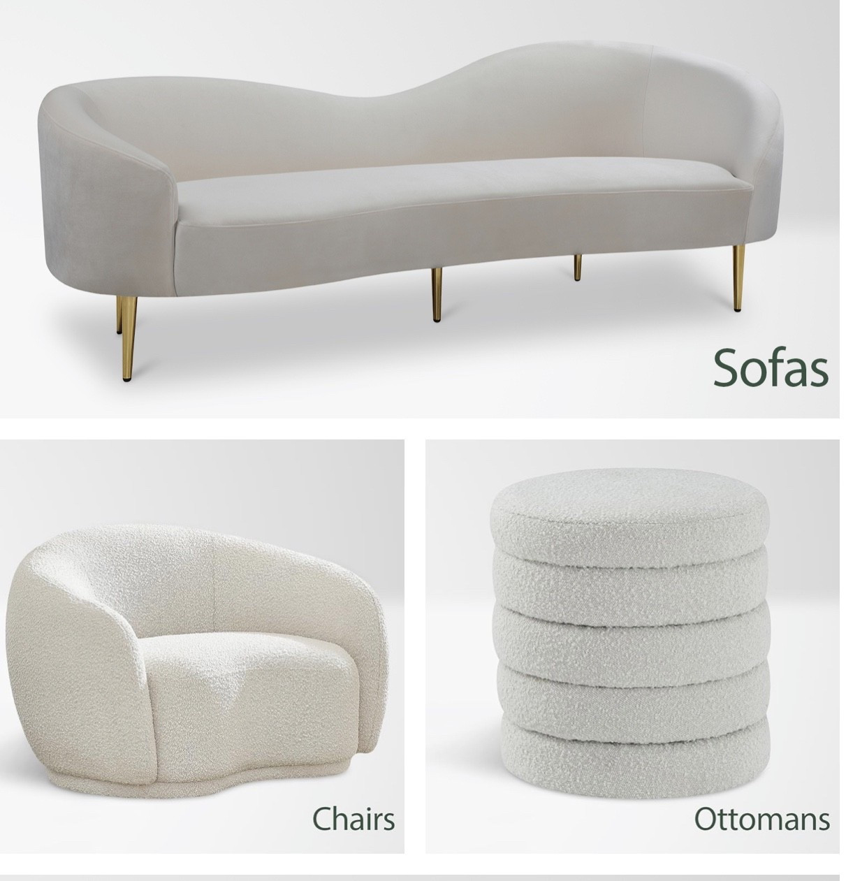 Beautiful furnitures…
Scroll down and shop this gorgeous furnitures. 👉🏾 Follow @nicylove_decor 
#sofas #ottomans #chairs #offwhite #white #modern 

#LTKHoliday #LTKSaleAlert #LTKHome