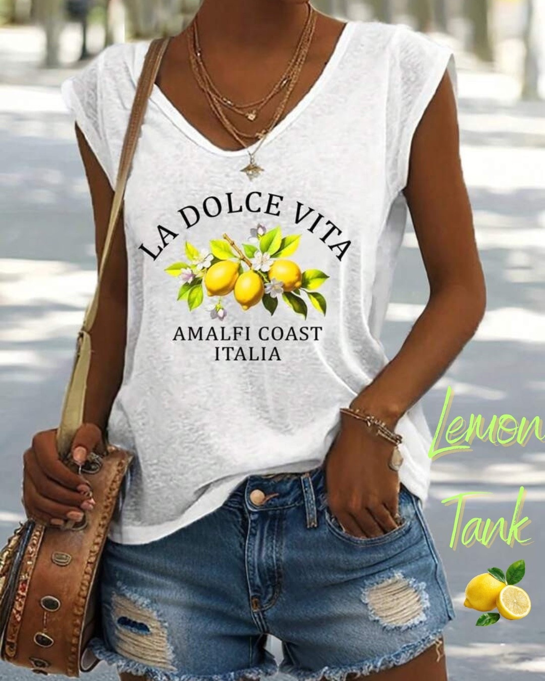 Feel like you’re in Italy with this beautiful lemon tank!🍋 Dress it up with a skirt or casual with denim shorts or jeans!

#LTKmomlife #LTKTravel #LTKOver40