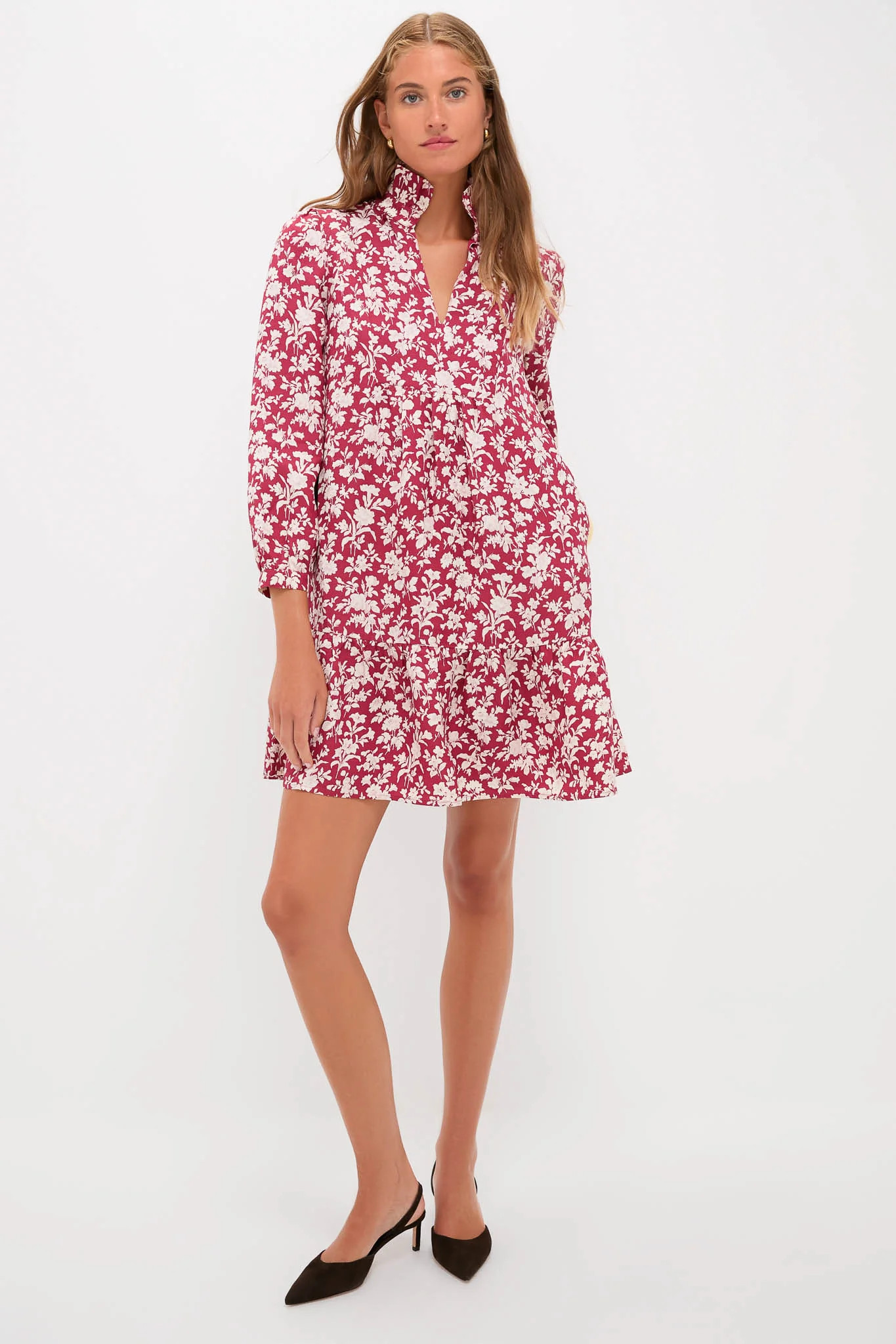 Pomegranate Bloom Palmerston Dress | Tuckernuck (US)