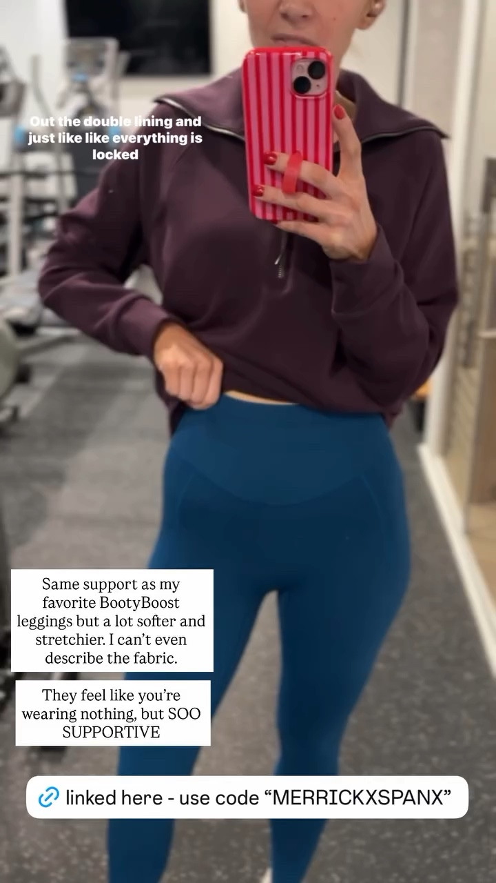 The new CurveTheory @Spanx leggings are incredible! So soft and comfy and structured. They run a little bit - I’d say size down if you’re in between 

#LTKfitnessgoals #LTKmorningroutine