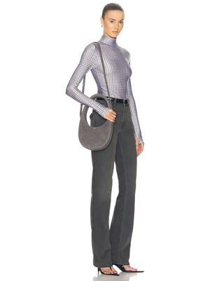 Coperni Crossbody Swipe Bag in Grey | FWRD | FWRD 