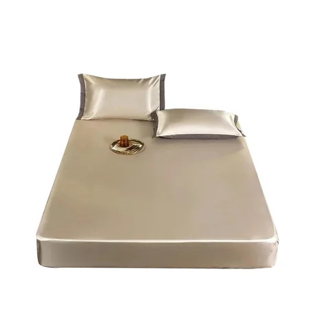 Silk Sheet Set Luxury Super Soft Durable Silky Bedding Sets Top Grade Silk Luxury Super Soft Durable | Walmart (US)