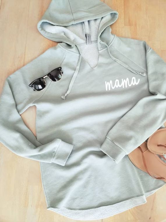 MAMA Hoodie - Mama Sweater - Mama Sweatshirt - Mom apparel - Mothers Day Gift - New Mom Gift - Mo... | Etsy (US)