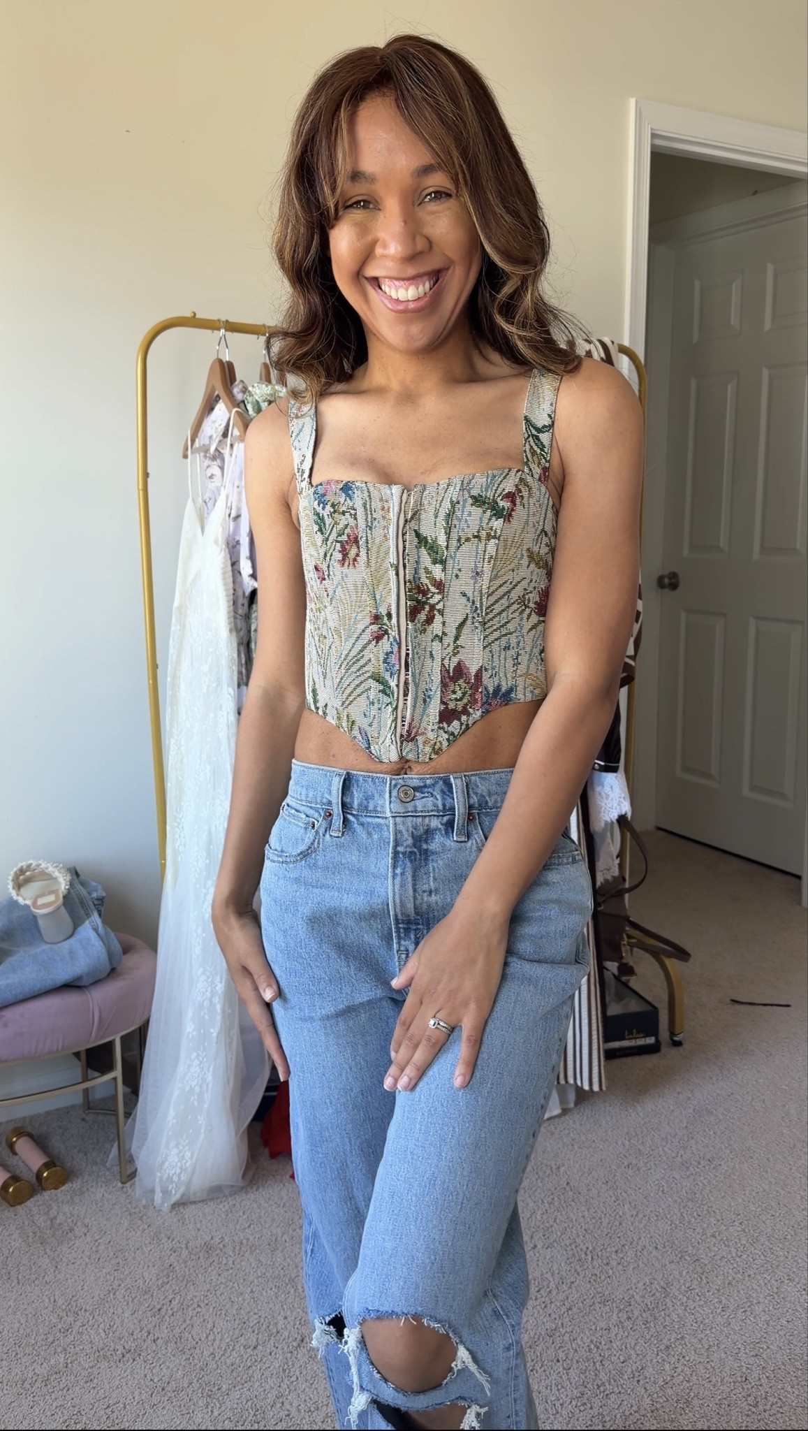 Summer outfits | corset top | western style outfit | country outfit | country concert

#LTKootd