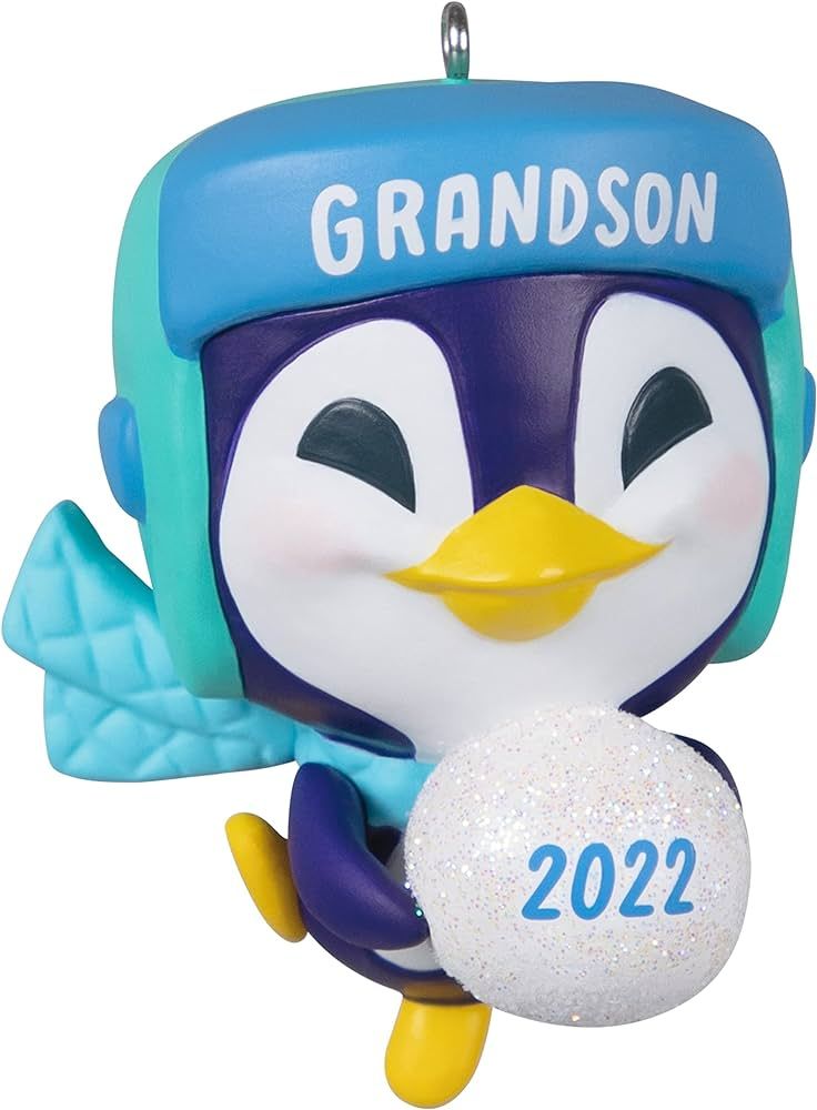 Hallmark Keepsake Christmas Ornament 2022 Year-Dated, Grandson Penguin | Amazon (US)