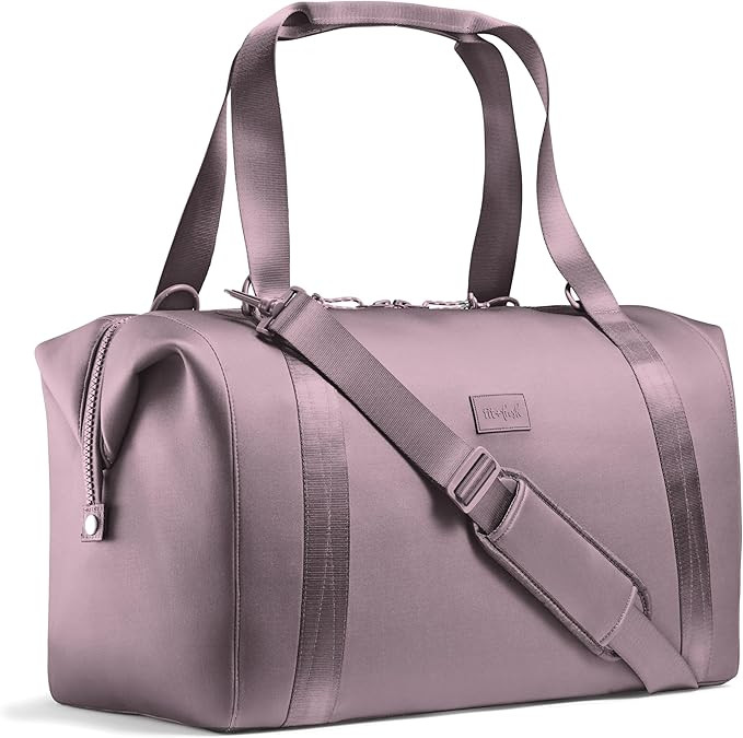Fit & Fresh Neoprene Weekender Bag for Women – Carry-On Friendly Travel Duffel with Expandable ... | Amazon (US)