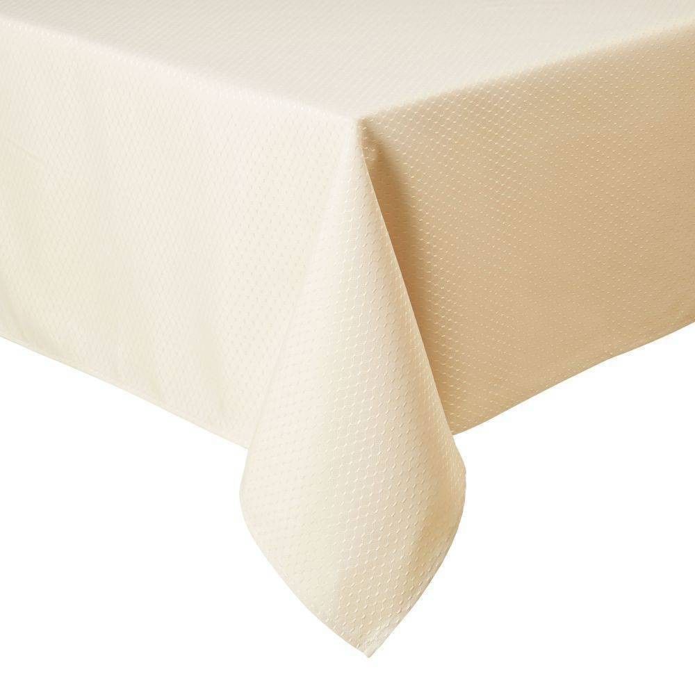 60""X144"" Mckenna Tablecloth Cream - Town & Country Living | Target