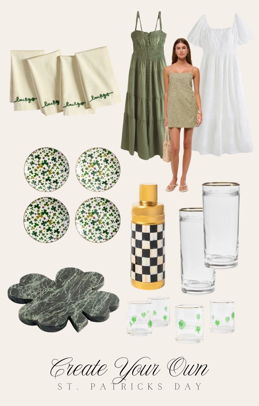 Everything you need to make your st Patrick’s day a little extra special! And to make my pot of gold cocktail

#LTKHome #LTKSeasonal #LTKstorytime