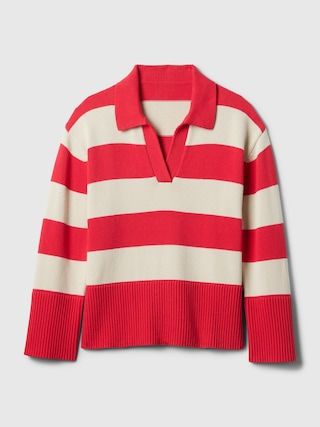 24/7 Split-Hem Polo Sweater | Gap (US)