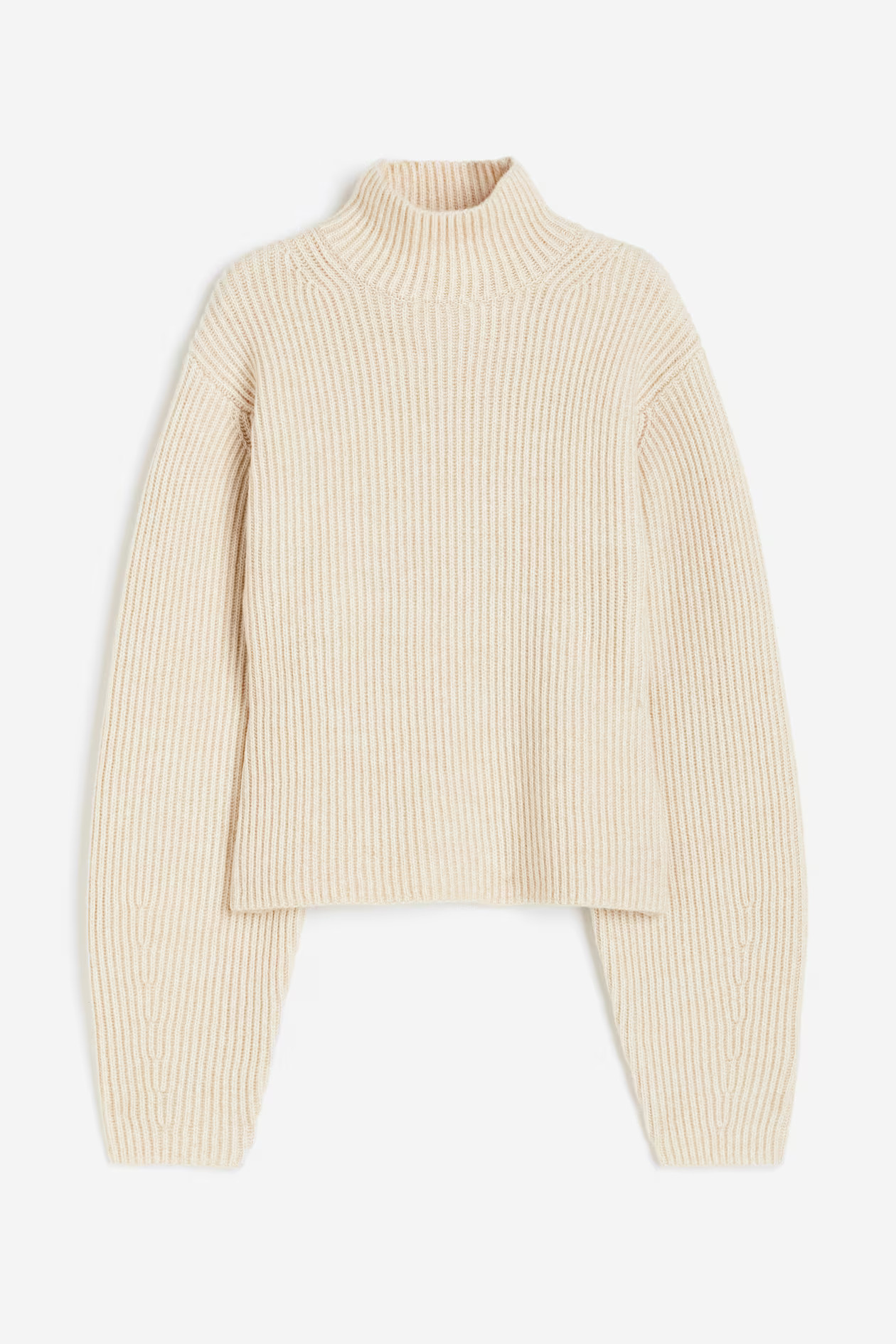 Rib-knit turtleneck jumper | H&M (UK, MY, IN, SG, PH, TW, HK)
