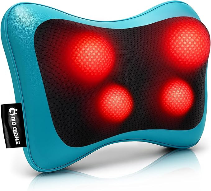 Mo Cuishle Electric Shiatsu Back Massager with Heat - Powerful 3D Kneading for Neck, Shoulder, Lo... | Amazon (US)