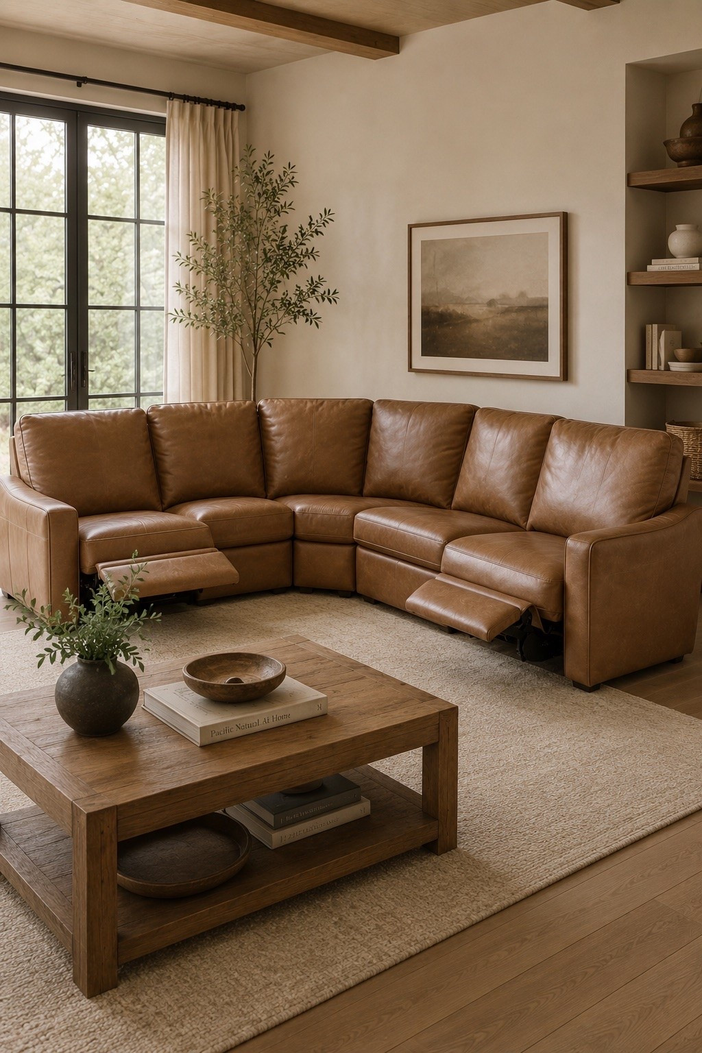 A huge leather sectional that reclines and isn't $$$! Walmart did so good 😍

#LTKxWalmart #LTKHome #LTKSeasonal