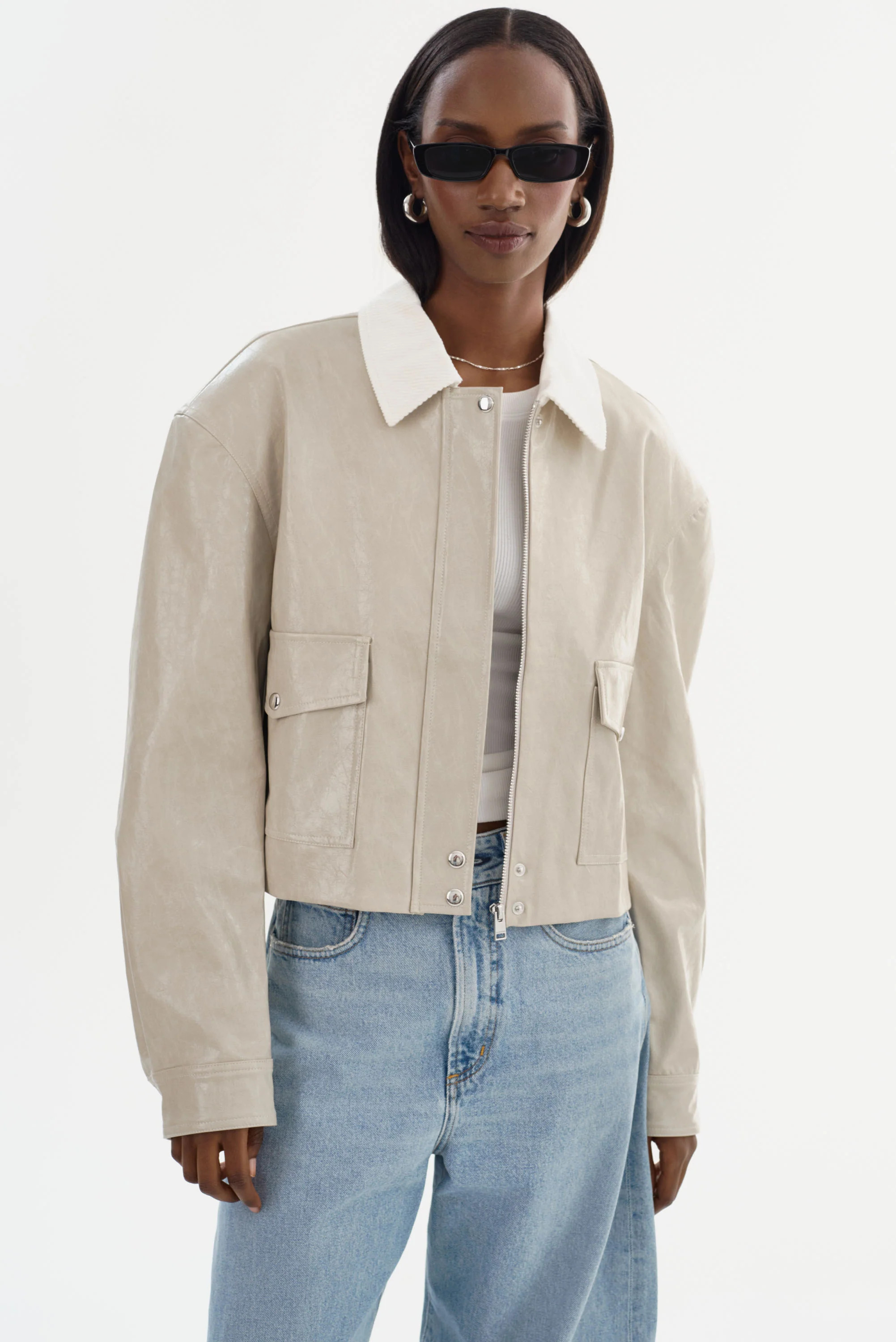 BRAYLIN | Faux Leather Jacket | LAMARQUE