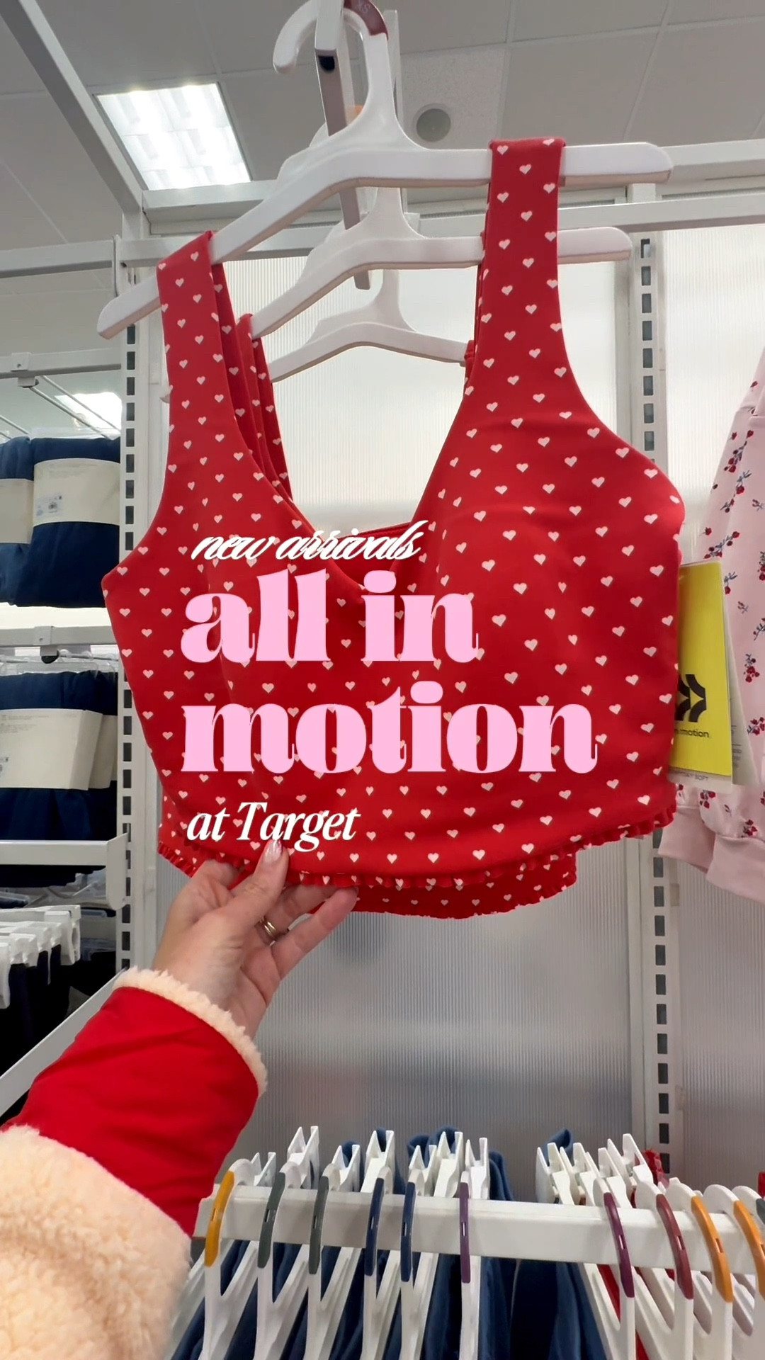 There goes my money 😍🍒🎀#target #allinmotion #newyear

#LTKActive #LTKootd #LTKFindsUnder50