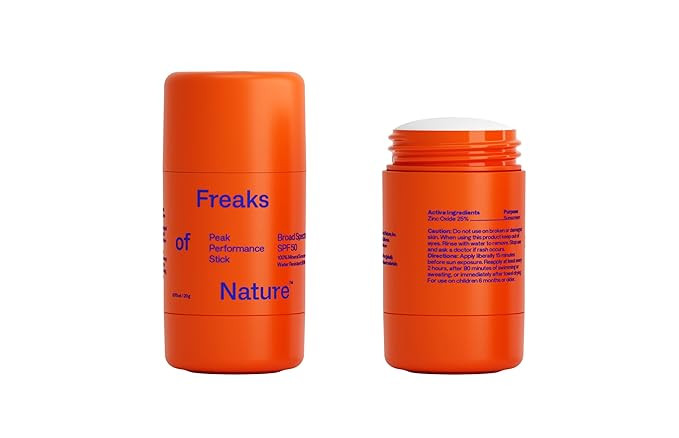 Peak Performance Sun Stick SPF 50 | 100% Mineral Sunscreen | Lightweight, 40-Min Water-Resistant ... | Amazon (US)